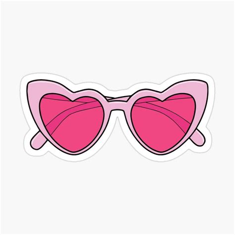 preppy sunglasses stickers